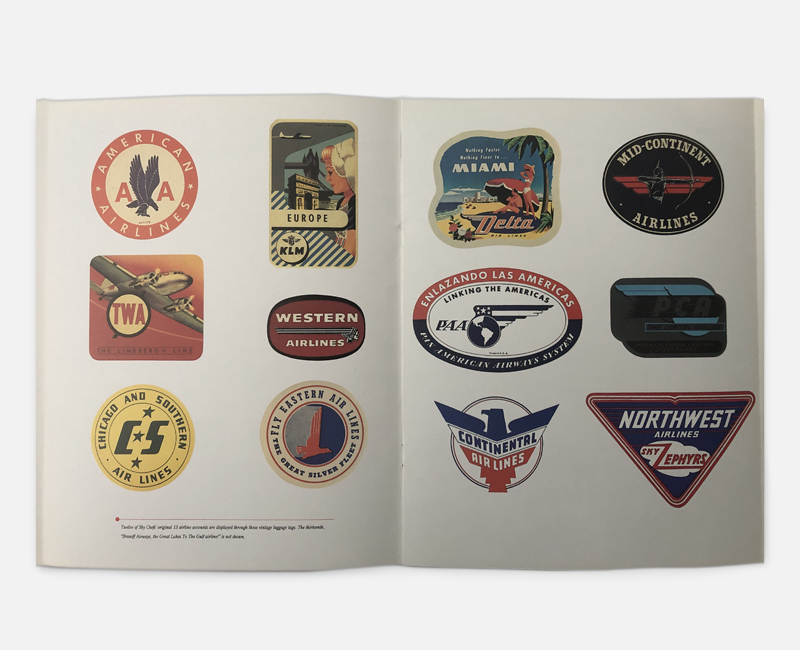 Corporate Company History Book Design - Sky Chef - Zielinski Design Associates Spread 2