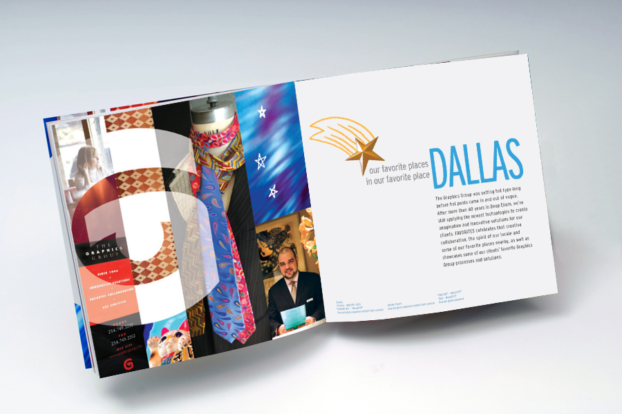 Brochure Design, Capabilities Brochure, Spread, Graphics Group Zielinski Design Associates