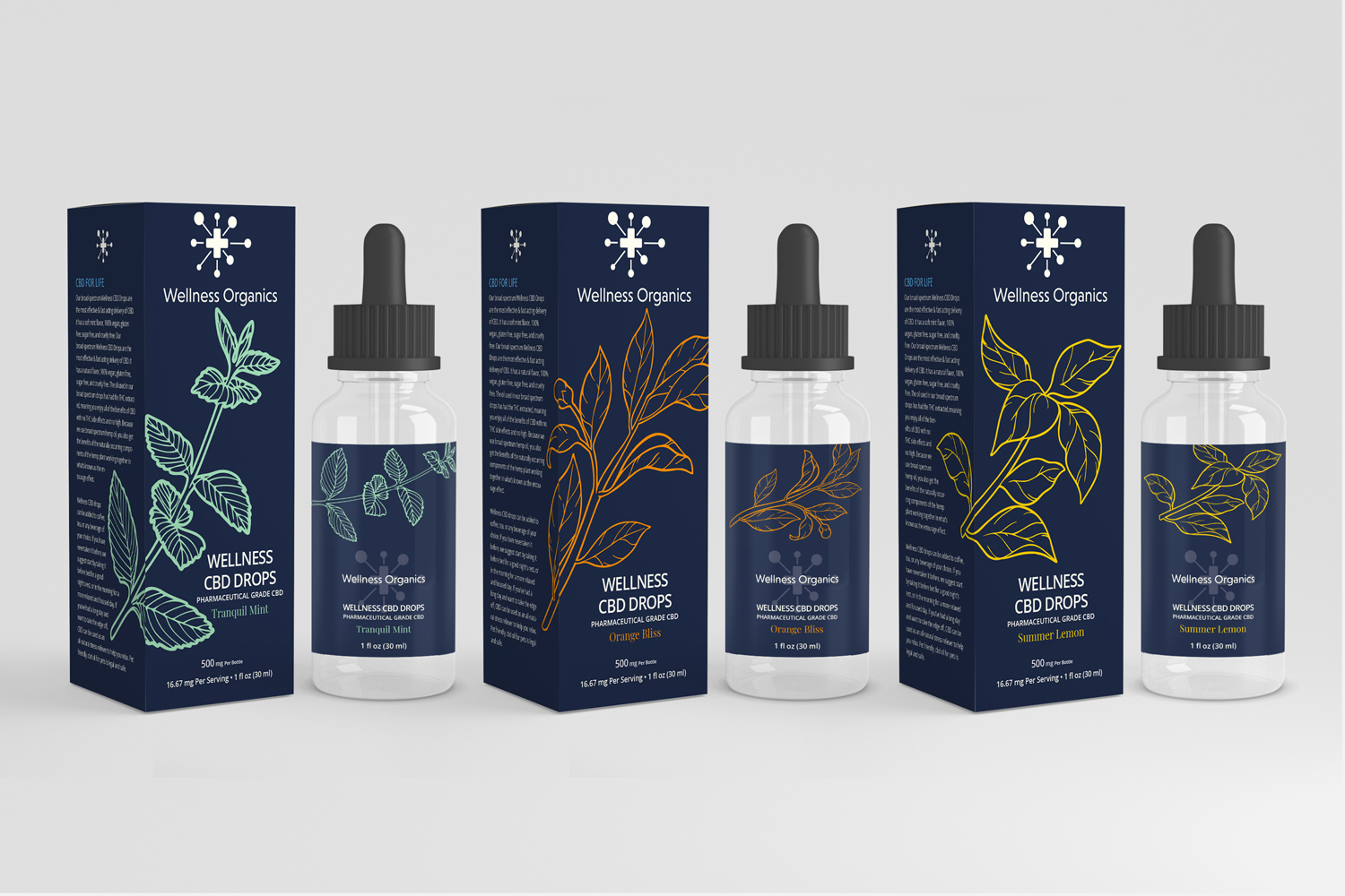 Packaging Design - Wellness Organics