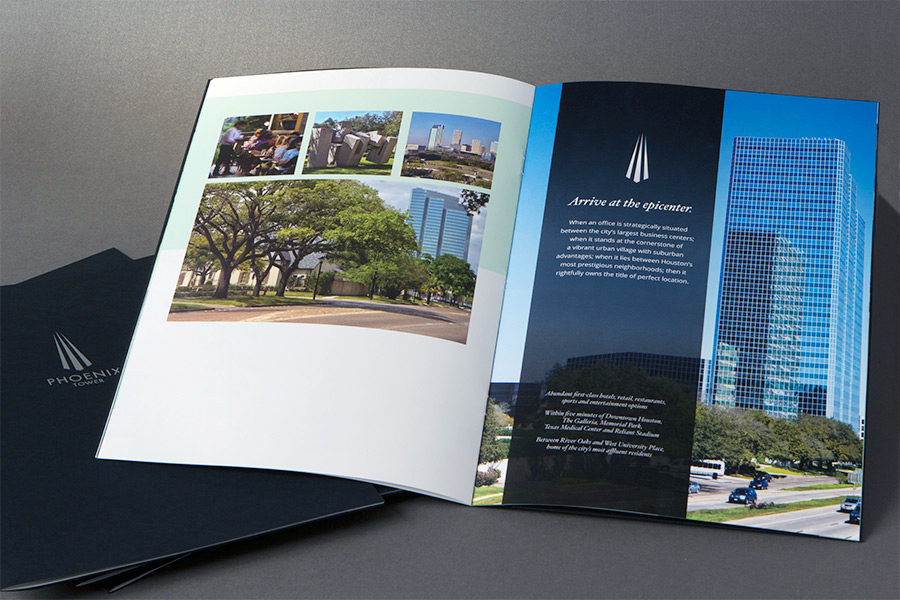 Phoenix Tower - Zielinski Design Associates - Brochure Design - Dallas Texas